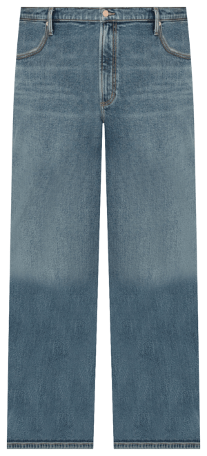 Plus Size Mid Rise Baggy Bootcut Jeans