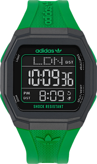 Unisex Analog Green Resin Watch, 48mm