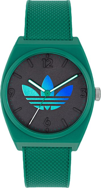 Unisex Analog Green Resin Watch, 38mm