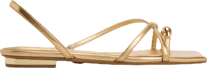 ALDO Women's Synthesa Strappy Toe-Ring Flat Sandals - Macy's