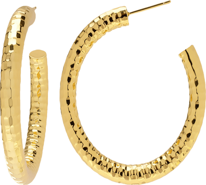 Women's Shiny Hoop Earrings