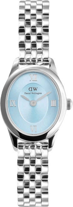 Women's Analog Silver Tone Stainless-Steel Watch, 22mm