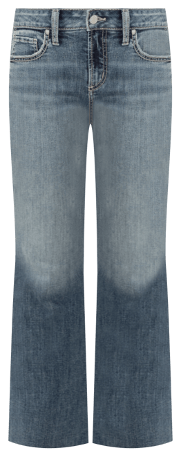 Women's Suki Mid Rise Curvy Fit Flare Jeans