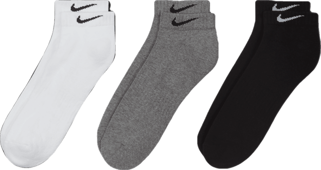 Nike Everyday Cushioned Training Low Socks (3 Pairs)