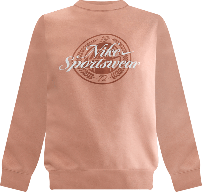 Nike Sportswear Club Fleece Women's Graphic Crew-Neck Sweatshirt