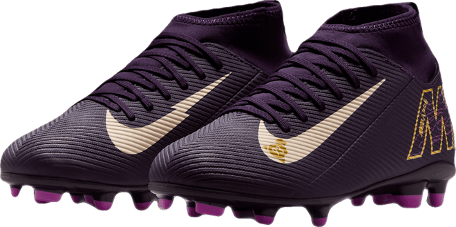 Nike Jr. Mercurial Superfly 10 Club 'Kylian Mbappé' Younger/Older Kids' Multi-Ground High-Top Football Boot