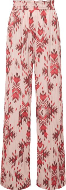 Lyra Satin Wide-Leg Pant