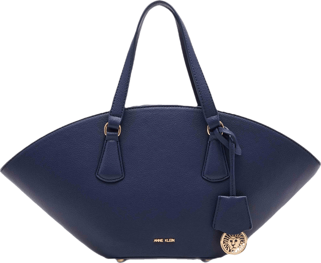 Small Curved Tote with Convertible Strap