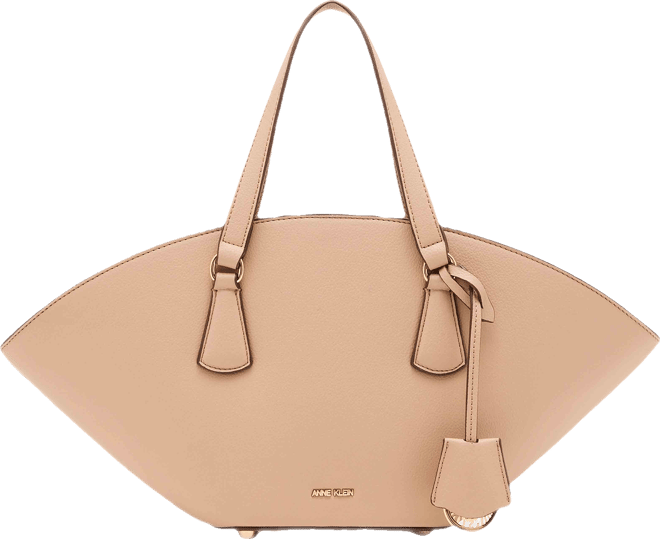 Small Curved Tote with Convertible Strap
