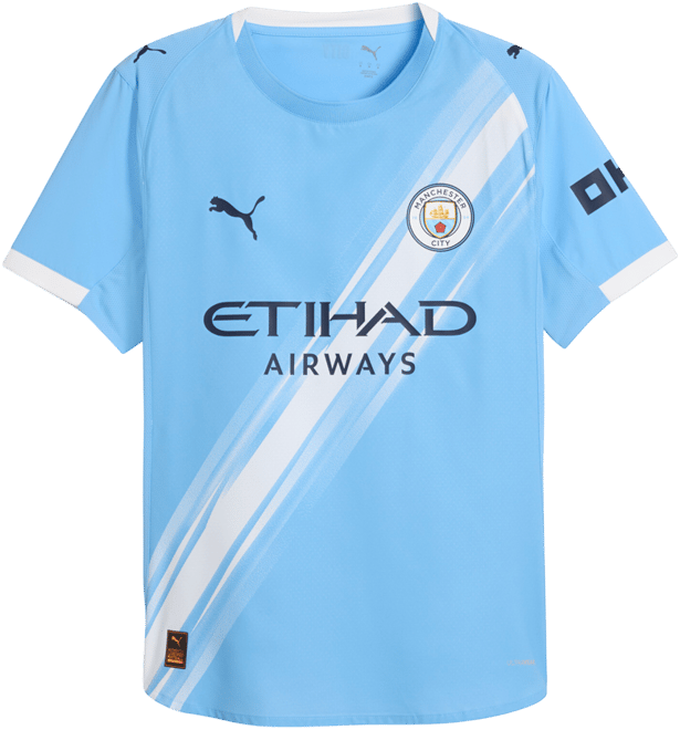 PUMA Manchester City 25/26 Home Authentic Men's Soccer Jersey
