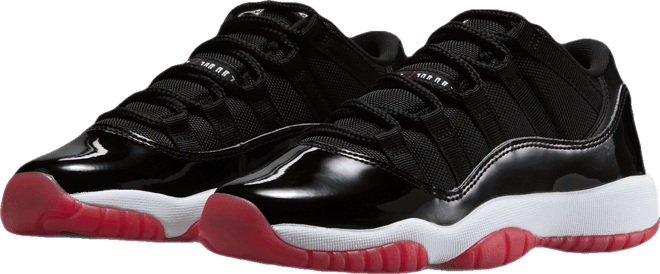 Air Jordan 11 Retro Low "Bred" Big Kids' Shoes