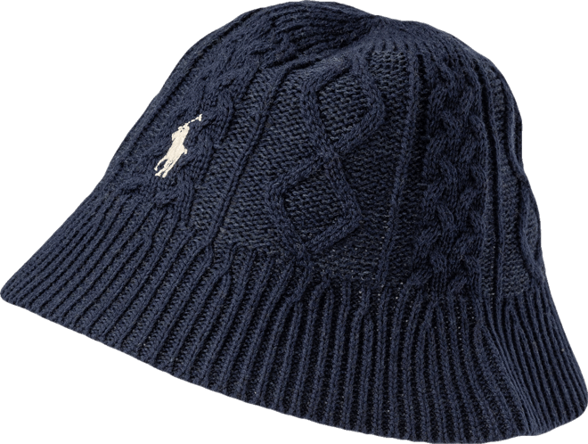Men's Cable Knit Bucket Hat