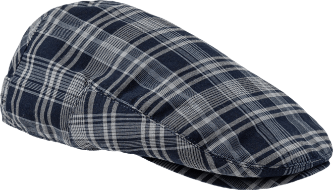 Men's Plaid Flat Cap
