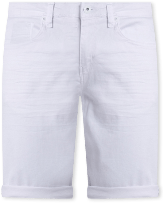 Men's Roll Up Denim Shorts