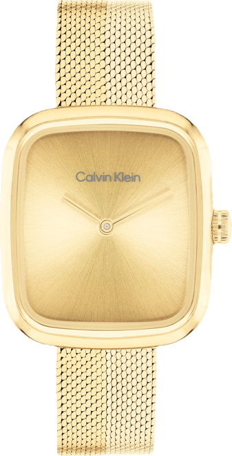 Women's Adore Gold Tone Stainless Steel Mesh Bracelet Watch, 30mm