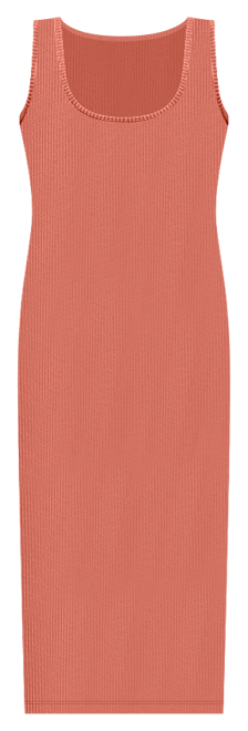 Women's Fitted Sleeveless Side Slit Dress