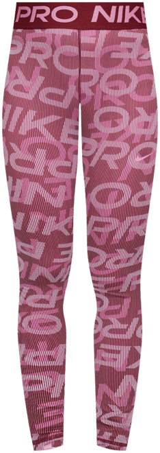 Nike Pro Older Kids' (Girls') Dri-FIT Mid-Rise Leggings