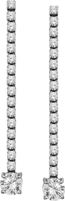 Cubic Zirconia Linear Drop Earrings, Exclusively at Macy's