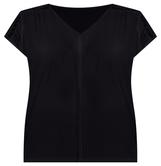 売れ筋商品|||アンクライン カットソー トップス レディース Plus Size Lace-Trim V-Neck Cap-Sleeve Top Anne Black Anne Klein Plus Size Lace-Trim V-Neck Cap-Sleeve Top - Macy's