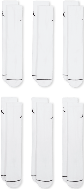 Jordan Everyday Cushioned Crew Socks (6 Pairs)