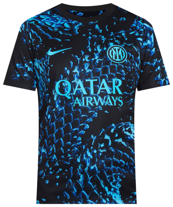 Inter Milan Academy Pro Older Kids' Nike Dri-FIT Football Pre-Match Top