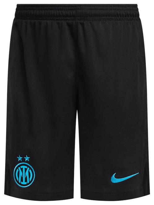 Inter Milan 2025/26 Stadium Domicile Short de foot Replica Nike Dri-FIT pour ado
