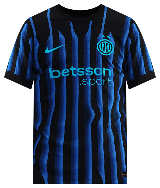 Inter de Milán local 2025/26 Stadium Jersey de fútbol Nike Dri-FIT Replica para hombre