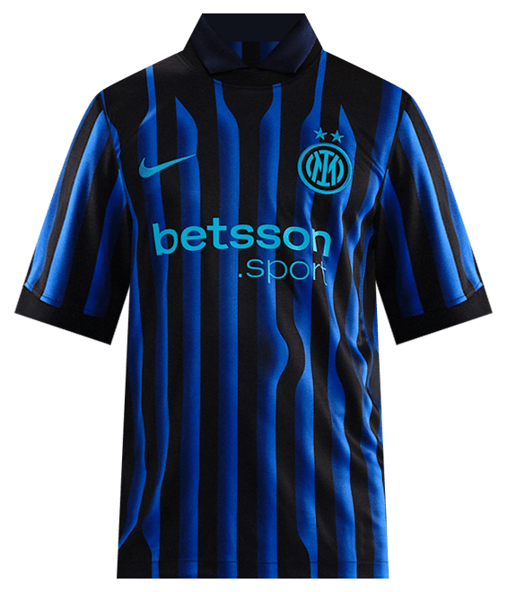 Inter Mediolan Stadium 2025/26 (wersja domowa) Damska koszulka piłkarska Nike Dri-FIT Replica