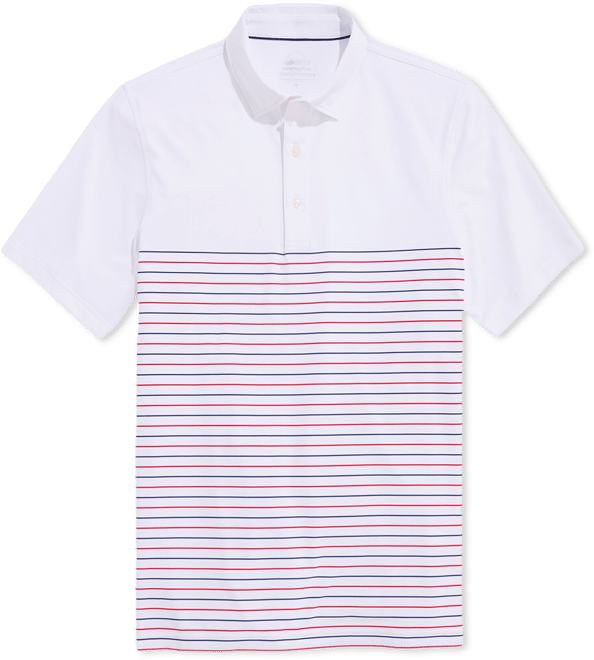 Breton Stripe Palmero Performance Polo