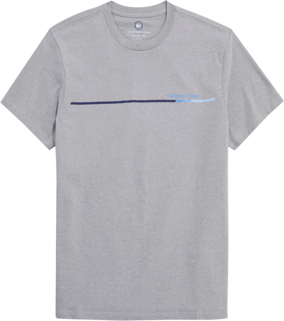 Active Stripe Short-Sleeve Dunes Tee