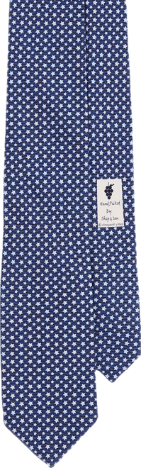 Tossed Micro Stars Silk Tie