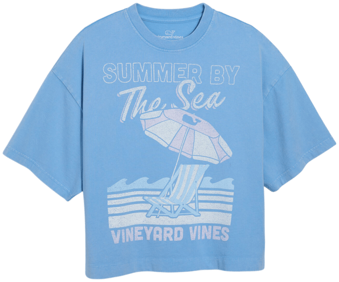 Summer By The Sea Cropped Tee