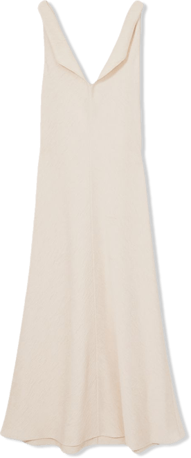 REISS Kiera Textured Drape Neck Dress | Bloomingdale's