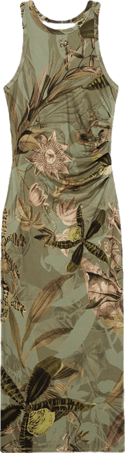 【海外限定】REISSワンピース☆New York Botanical Gardens Lola REISS New York Botanical Garden Lola Printed Jersey Dress
