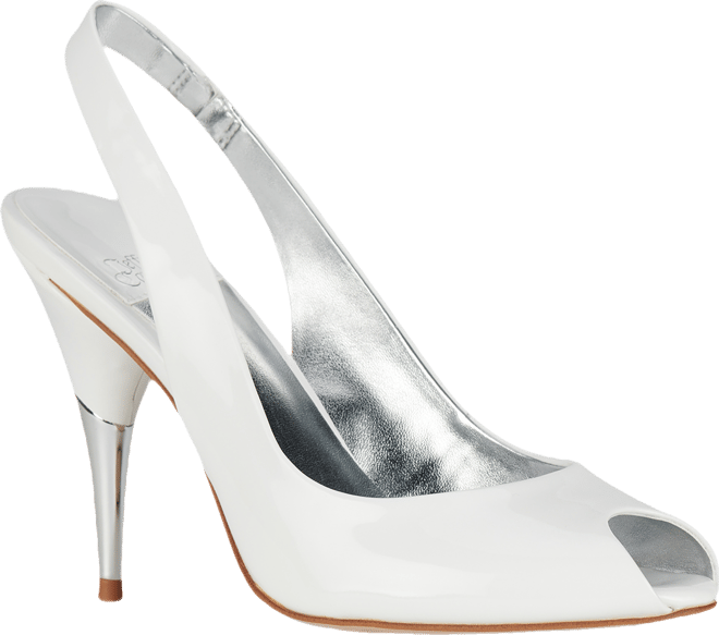 Charis Peep-Toe Slingback Pumps