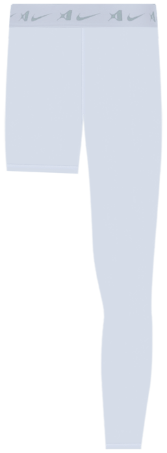 A'ja Wilson Leggings de básquetbol de tiro medio de una sola pierna asimétricos para mujer