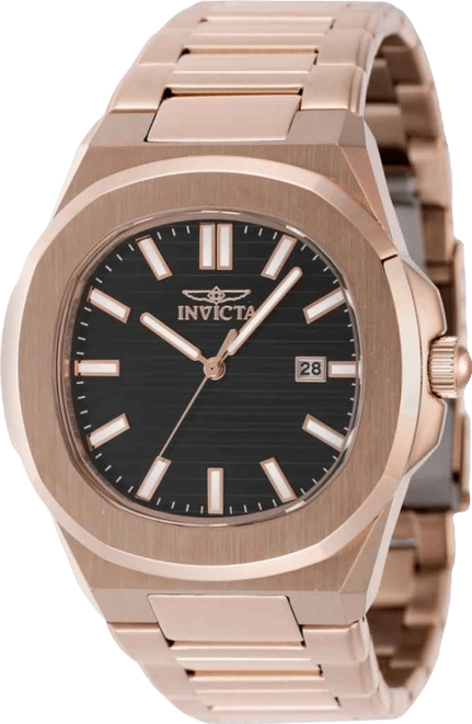 Men's 48519 Speedway Quartz 3 Hand Brown Dial Watch