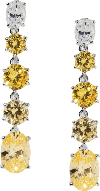 Stone Linear Drop Earrings, Exclusively at Macy's