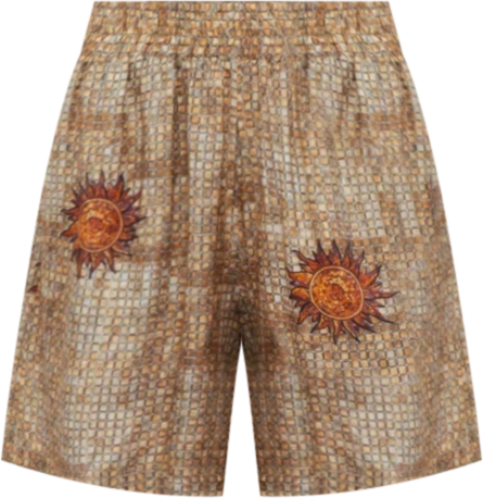 Women's Patterned Mini Shorts