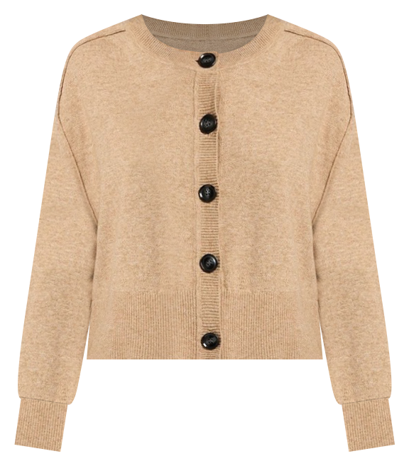 In The Past Oversized Cardigan in Taupe