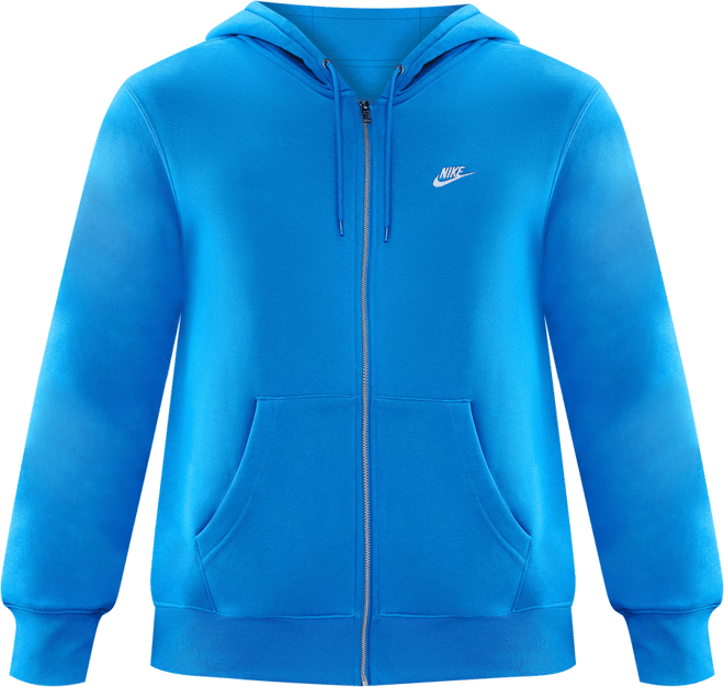 Nike Club Men's Full-Zip Fleece Hoodie