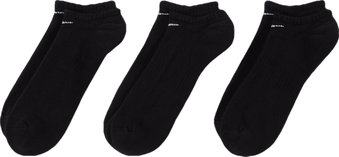 Nike Everyday Cushioned Training No-Show Socks (3 Pairs)