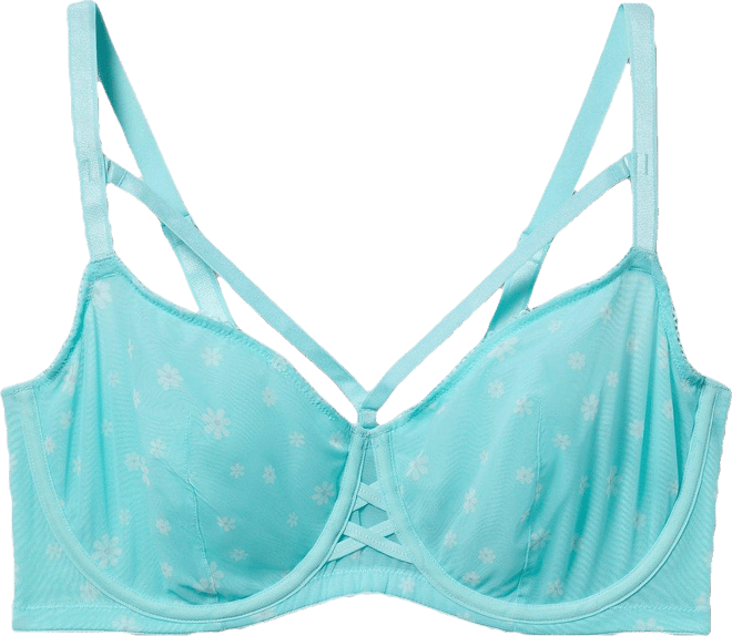 Cotton Mid-Rise Lace Trim Cheeky Panty