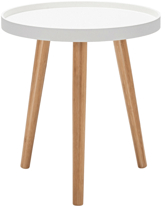 Round Side Table Sofa Coffee End Accent Table Nightstand Home Furniture