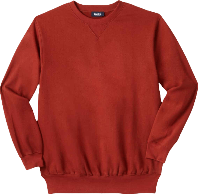 Big & Tall Fleece Crewneck Sweatshirt