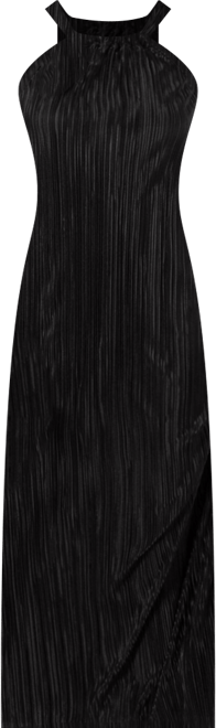 Women's Melody Plisse Halter Maxi Dress