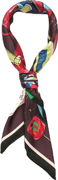 Women's Cocktail Party Silk Square Scarf