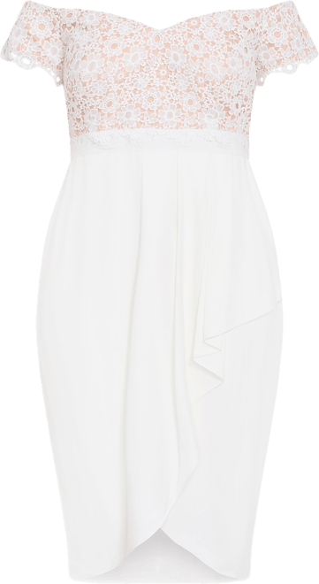 Women's Lace Glamour Midi Dress