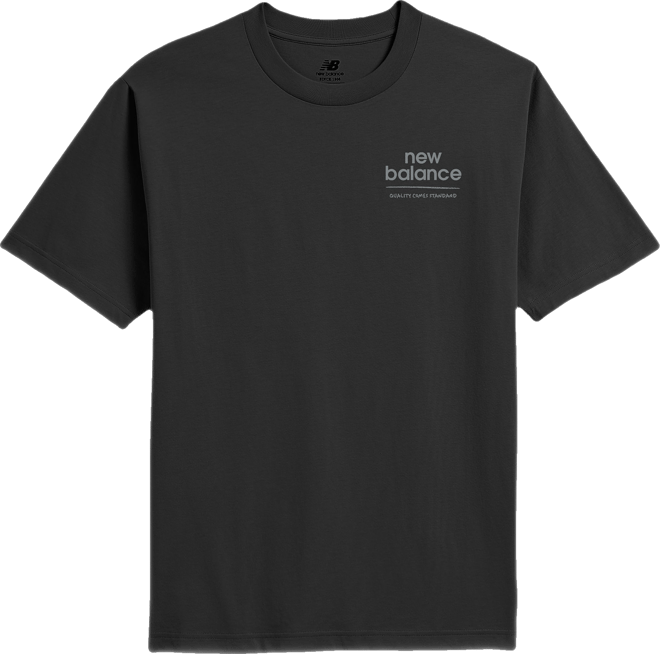 New Balance Shoe Graphic T-Shirt 'Black' AMT41362-BK