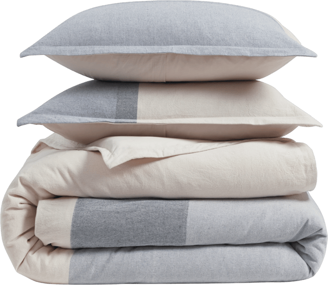 Pure Colorblock 3-Pc. Comforter Set, King